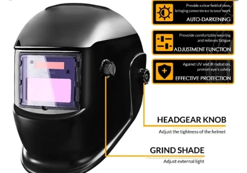 adjust auto darkening welding helmet