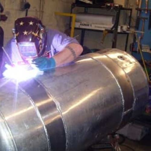 Weld a Fuel Tank