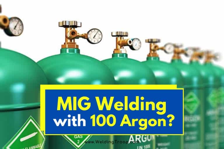 Can You MIG Weld Mild Steel with Pure or 100 Argon (Straight Argon)?