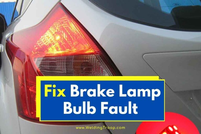 Here Is How To Fix a Brake Lamp Bulb Fault (Step by Step)