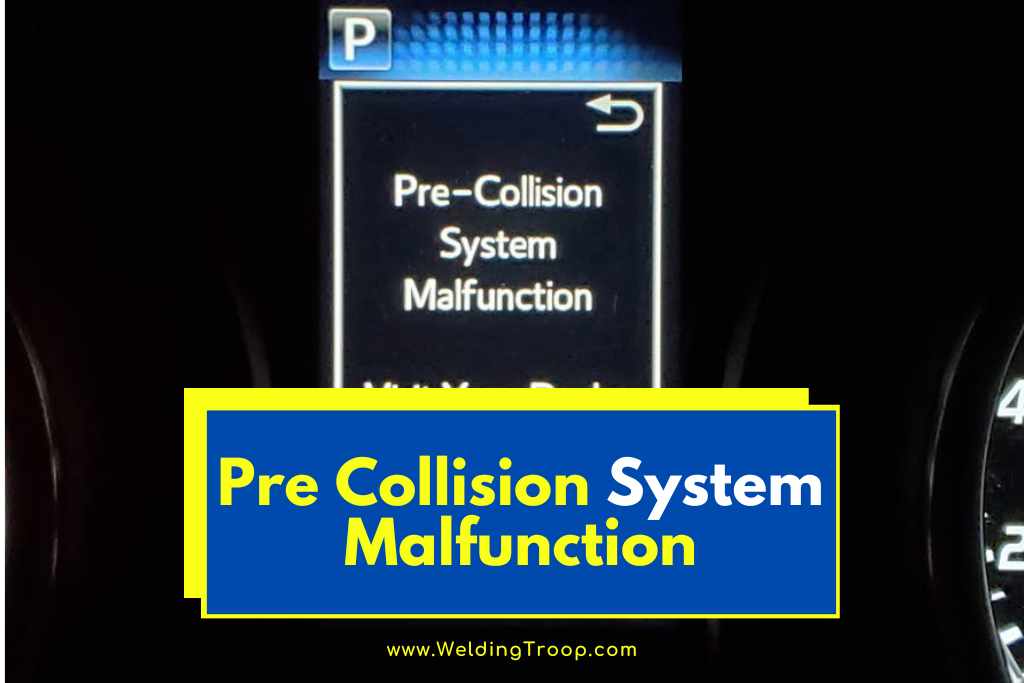 Pre Collision System Malfunction