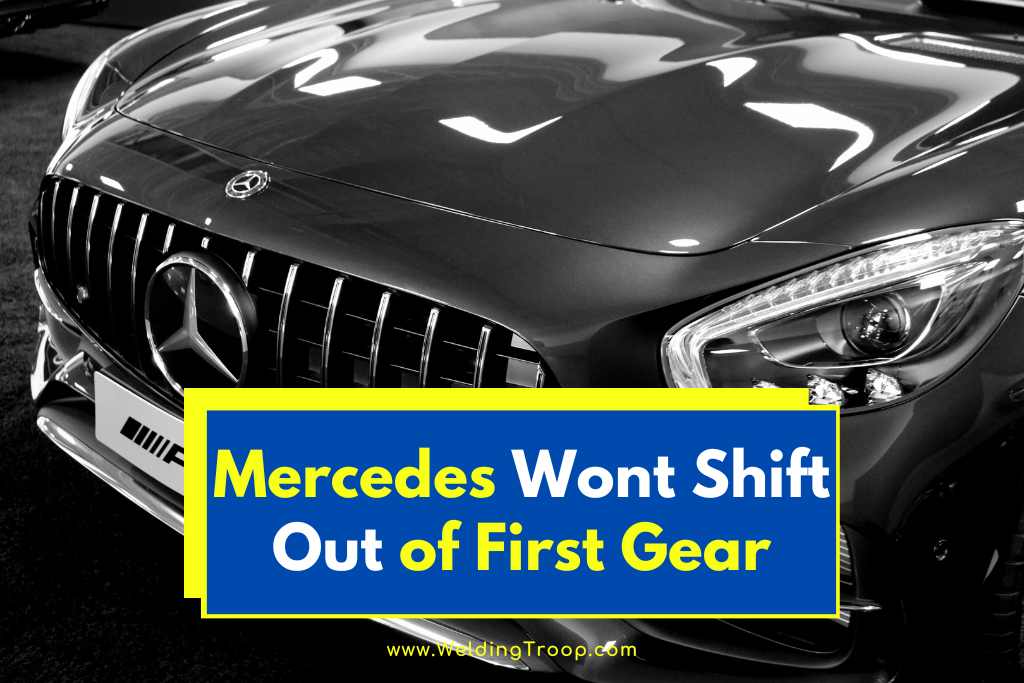 mercedes wont shift out of first gear