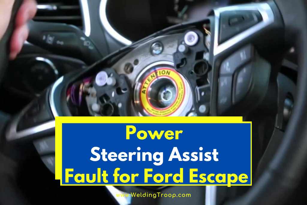 power steering assist fault ford escape