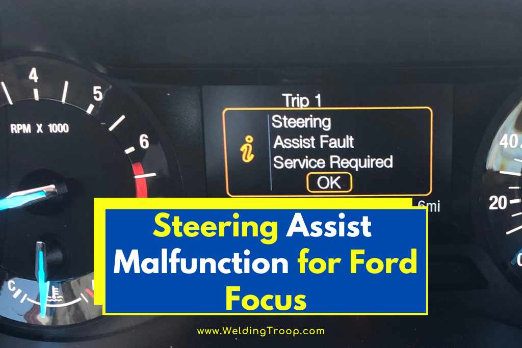 steering assist malfunction ford focus