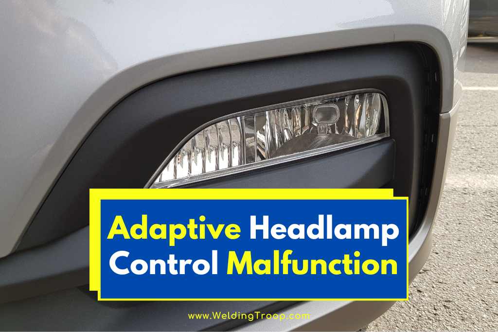 adaptive headlamp control malfunction