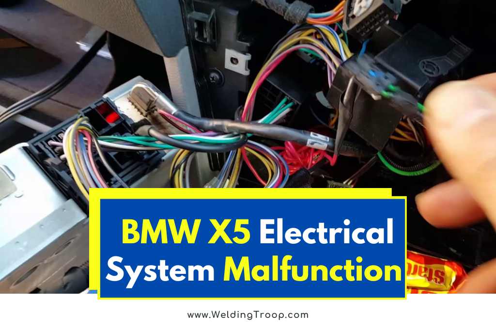 bmw x5 electrical system malfunction