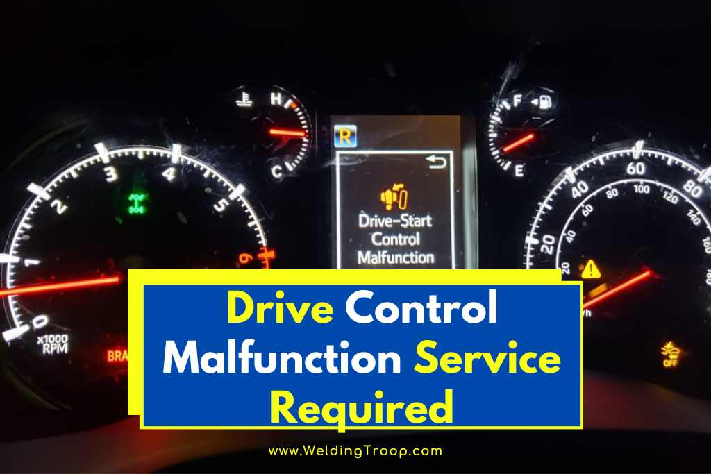 drive control malfunction service required
