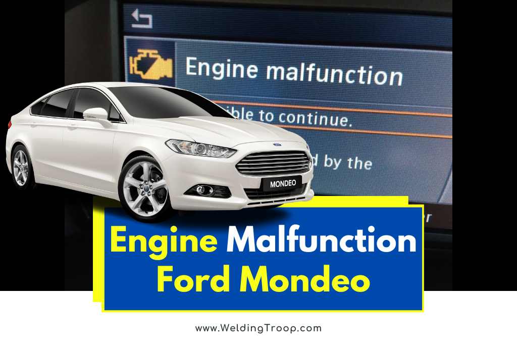 engine malfunction ford mondeo