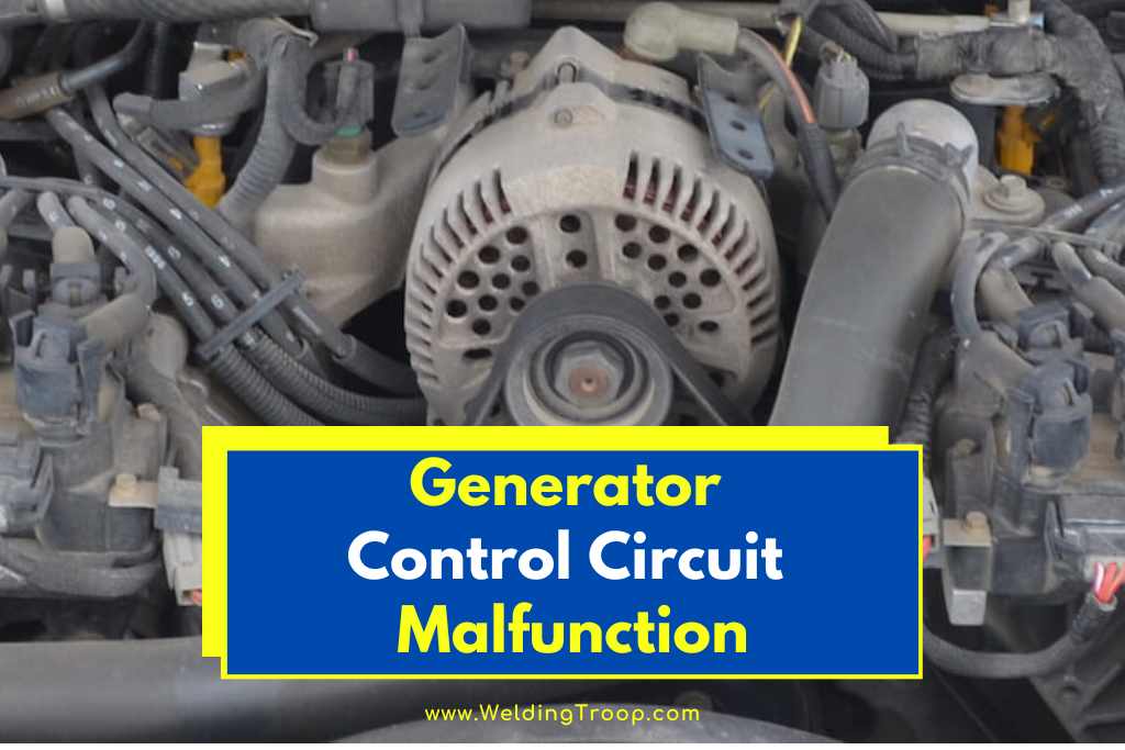generator control circuit malfunction