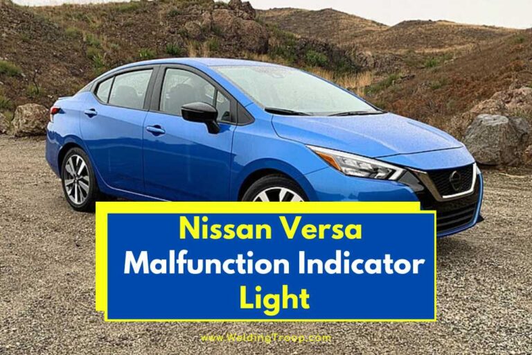 Nissan Versa Malfunction Indicator Light (Solved!)