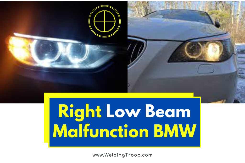 right low beam malfunction bmw