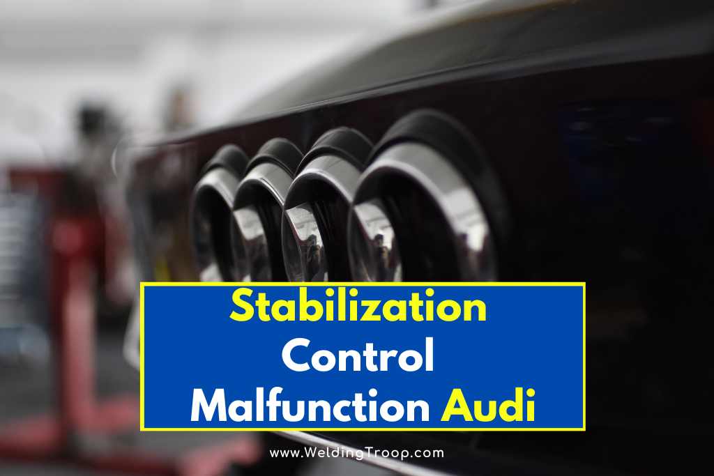 stabilization control malfunction audi