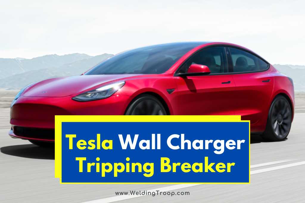 tesla wall charger tripping breaker