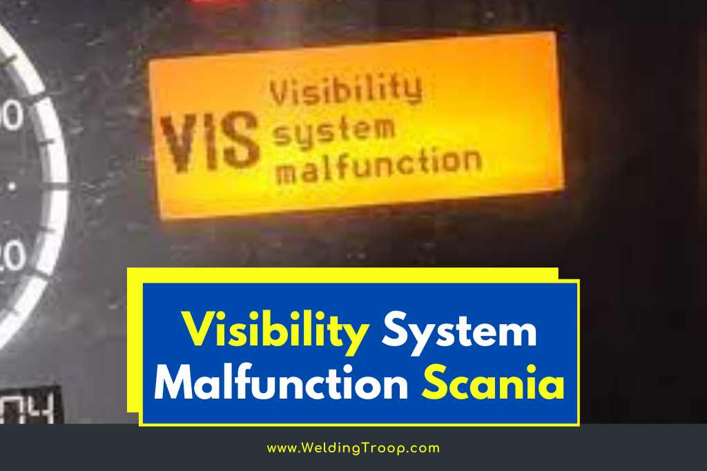 visibility system malfunction scania